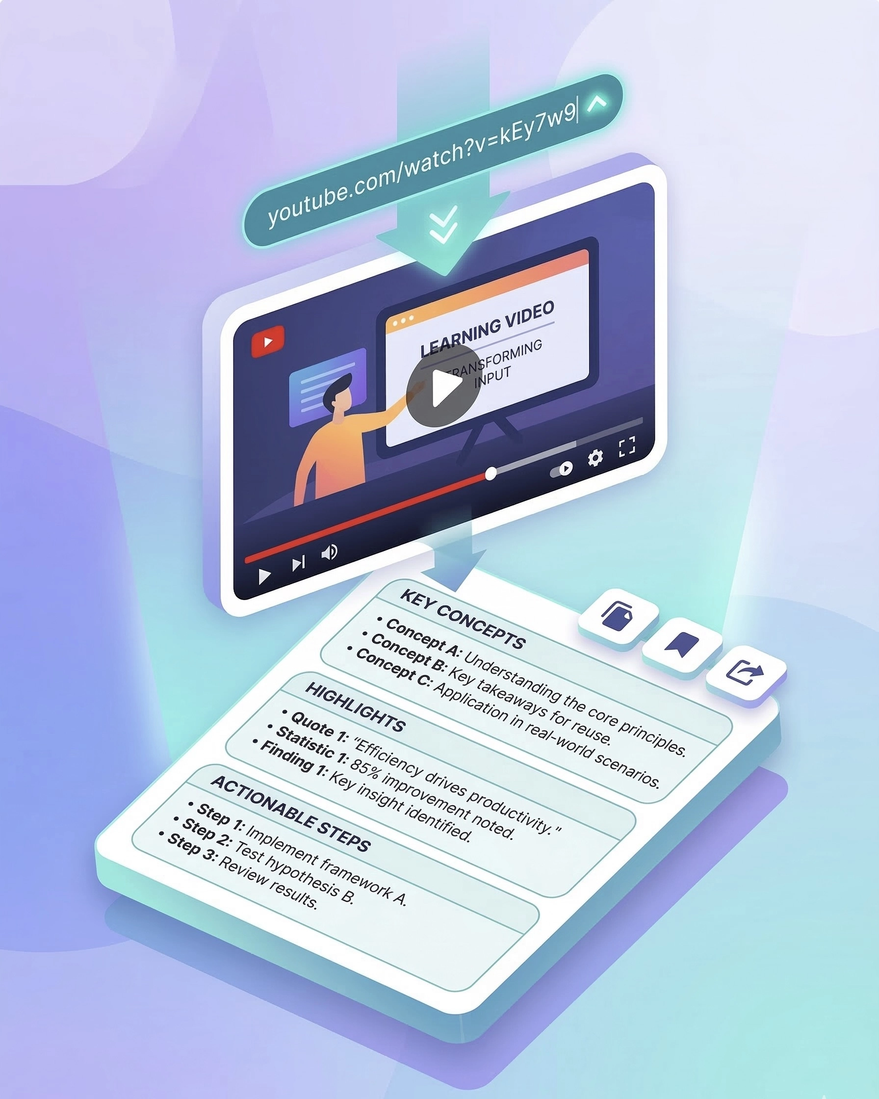 Turn YouTube Videos into Clear, Reusable Notes